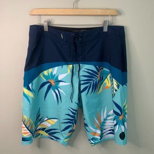 O'Neill Hyperfreak 20" Boardshorts Surfing‎ Swim Quick-Dry Trunks ~ Size 32"